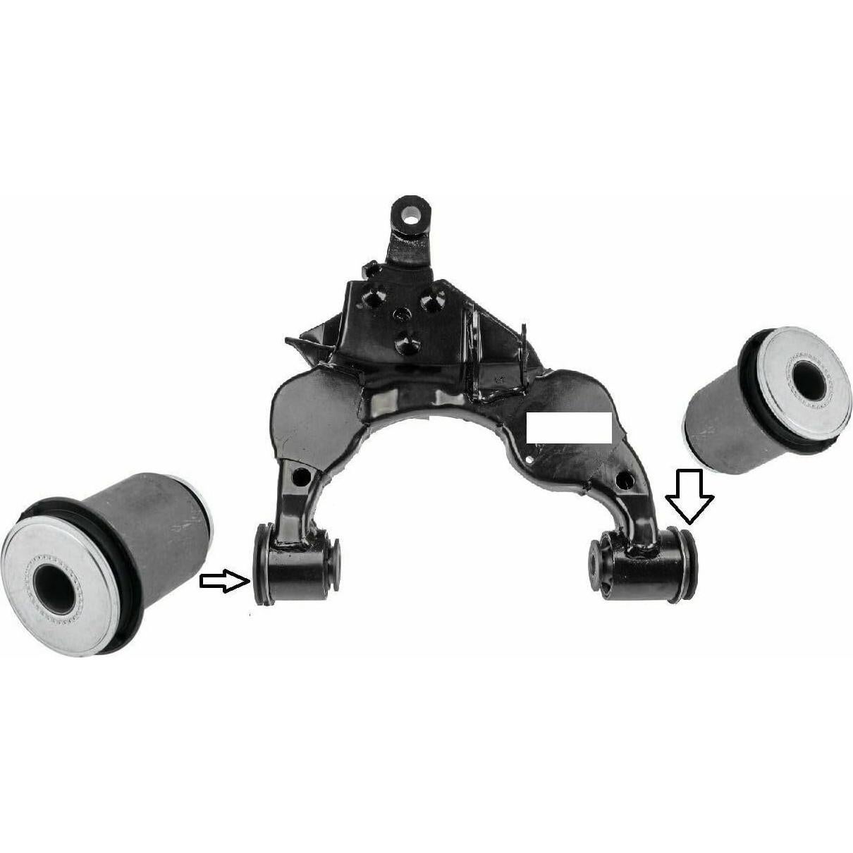 Juego de 8 bujes de brazo de control Toyota Tacoma 95-04