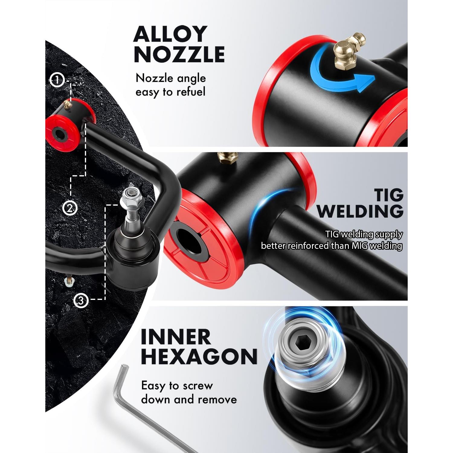 Brazos de Control Superiores Dynofit 2004-2023 Tacoma