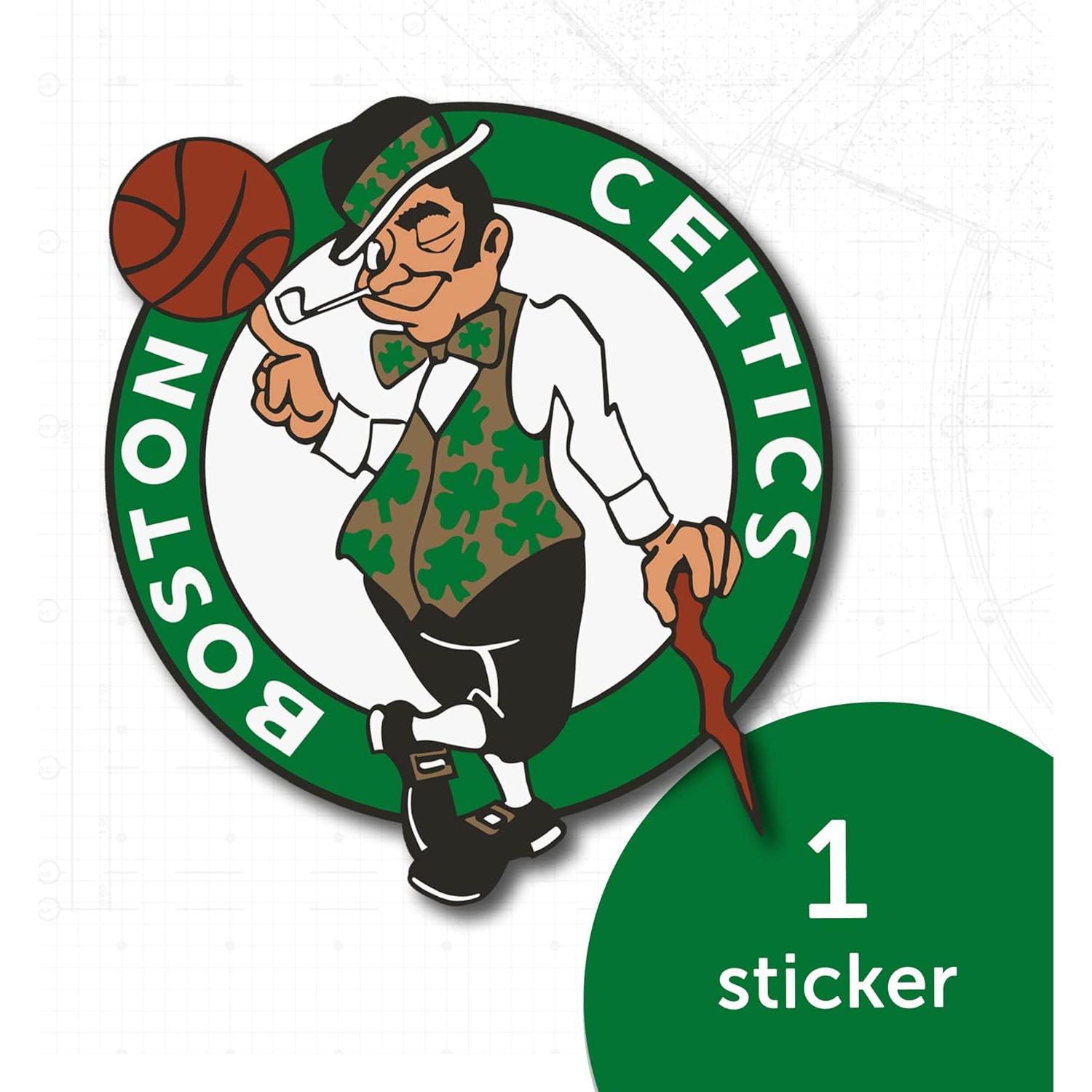 Calcomanía NBA Boston Celtics Cactus del Desierto Vinilo 20,7cm