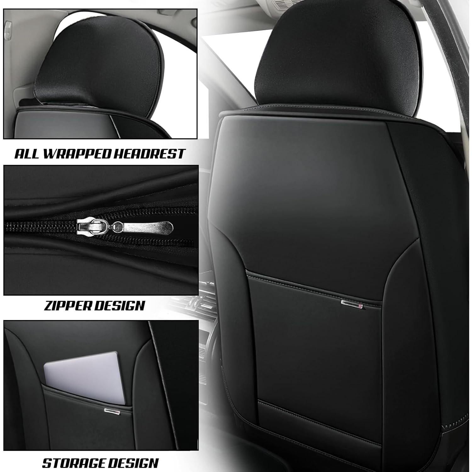 Fundas de Asiento ILMO para Toyota Tacoma 2006-2024, Impermeables