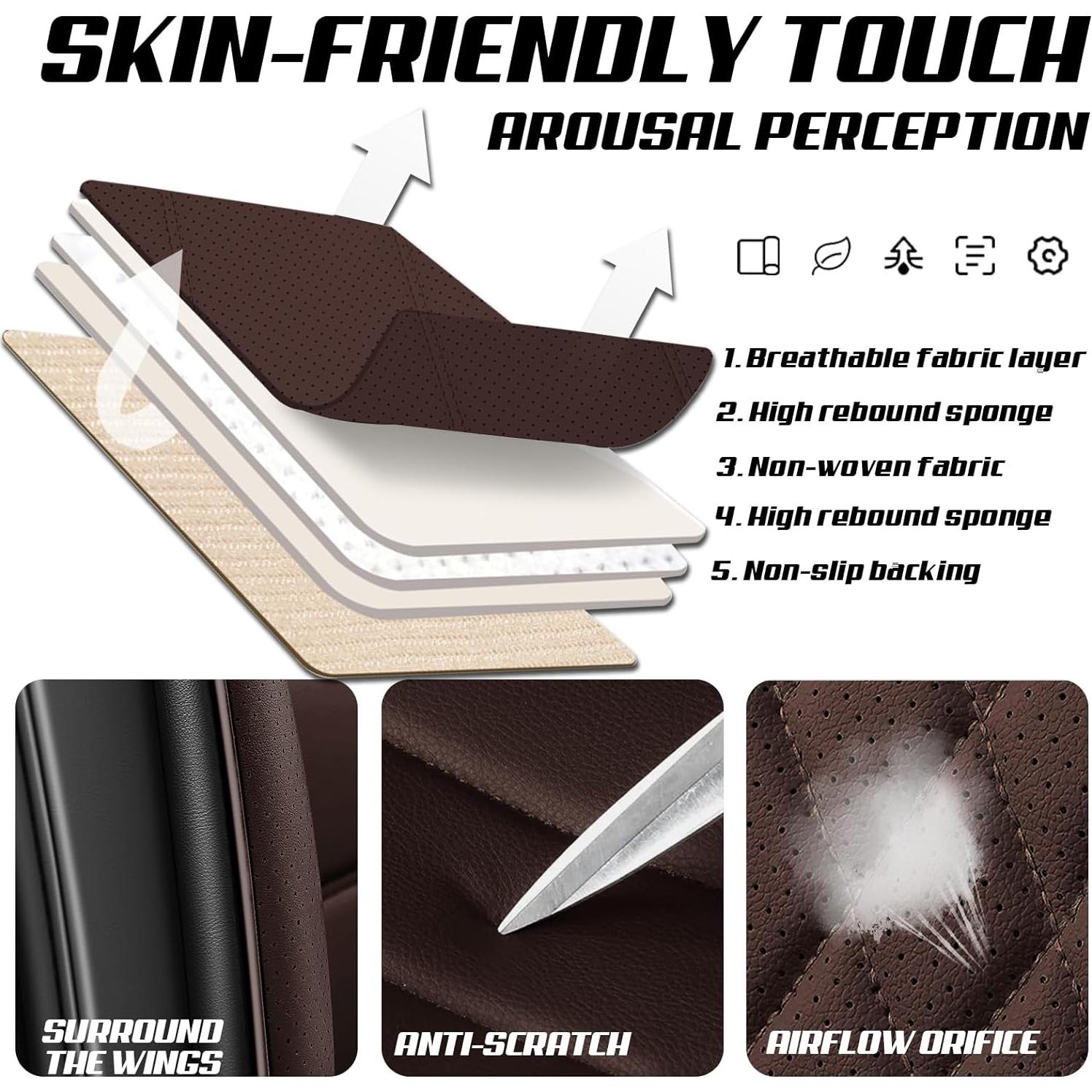 Fundas de Asiento ILMO para Toyota Tacoma 2006-2024, Impermeables