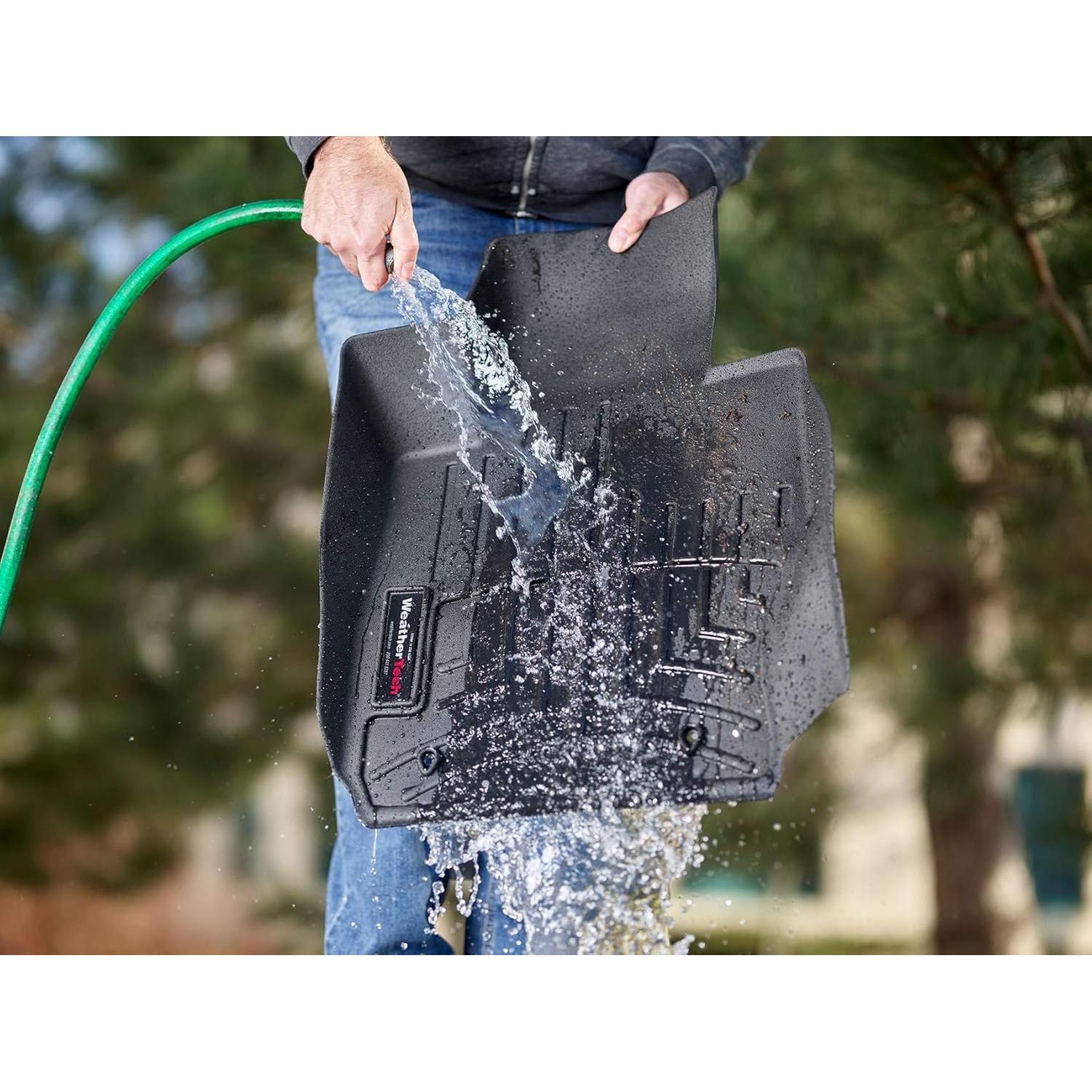 Alfombrillas WeatherTech para Toyota Hilux 2016-2024, Negro