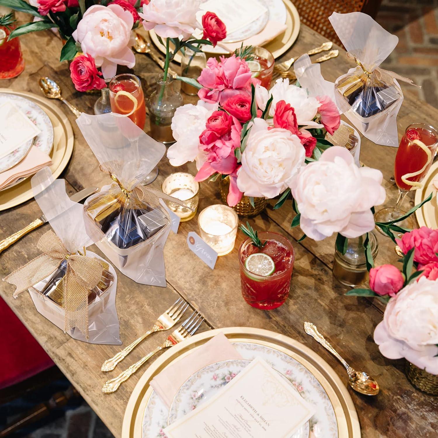 Set de 10 Cestas de Madera Yerliker para Regalos 10x8.6 cm