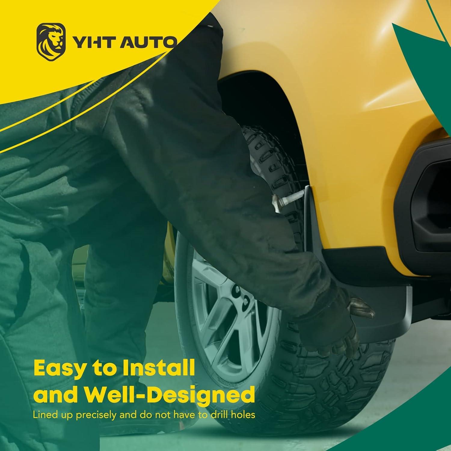 Guardabarros YHTAUTO para Toyota Hilux 2008-2014 4WD