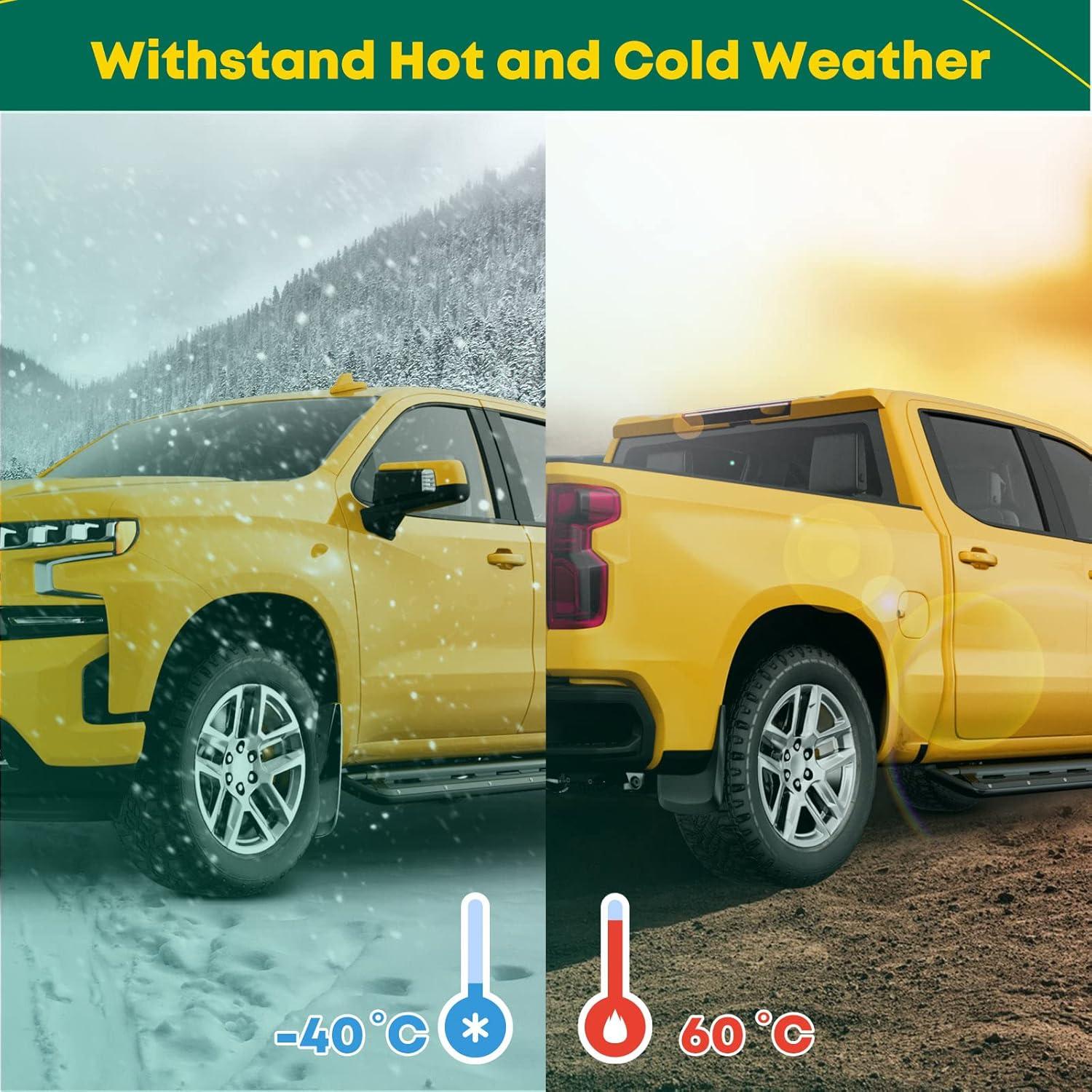 Guardabarros YHTAUTO para Toyota Hilux 2008-2014 4WD