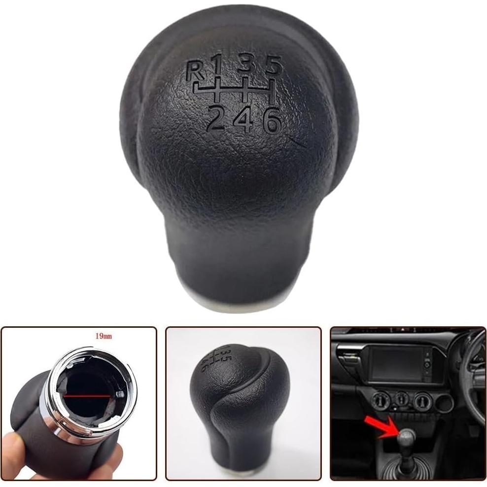 Perilla de Cambio Manual 6 Velocidades Loszaral para Toyota Hilux REVO 2015-2020