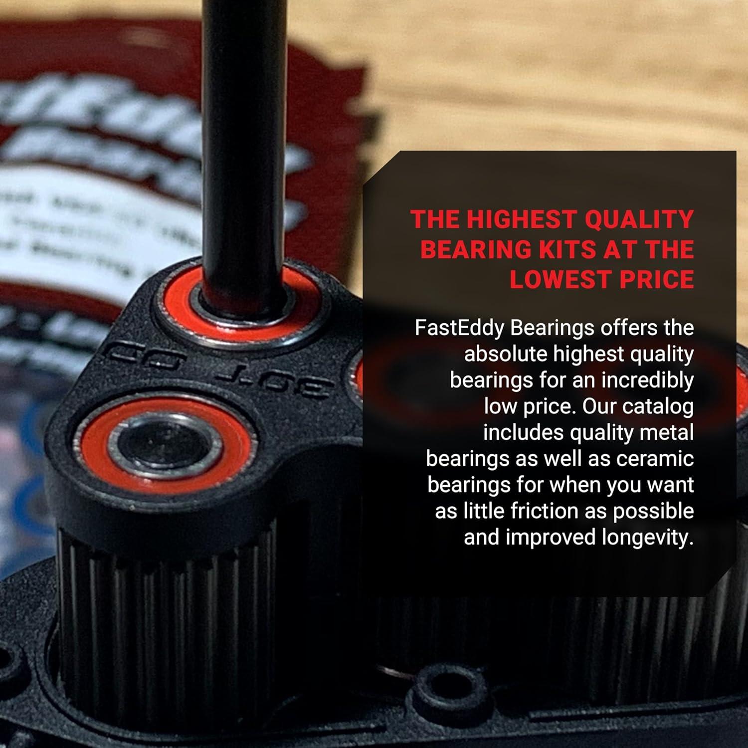 Rodamientos Sellados FastEddy para Tamiya Hilux 58397 - 5mm