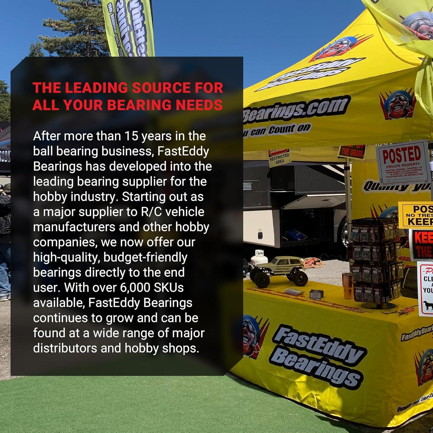 Rodamientos Sellados FastEddy para Tamiya Hilux 58397 - 5mm