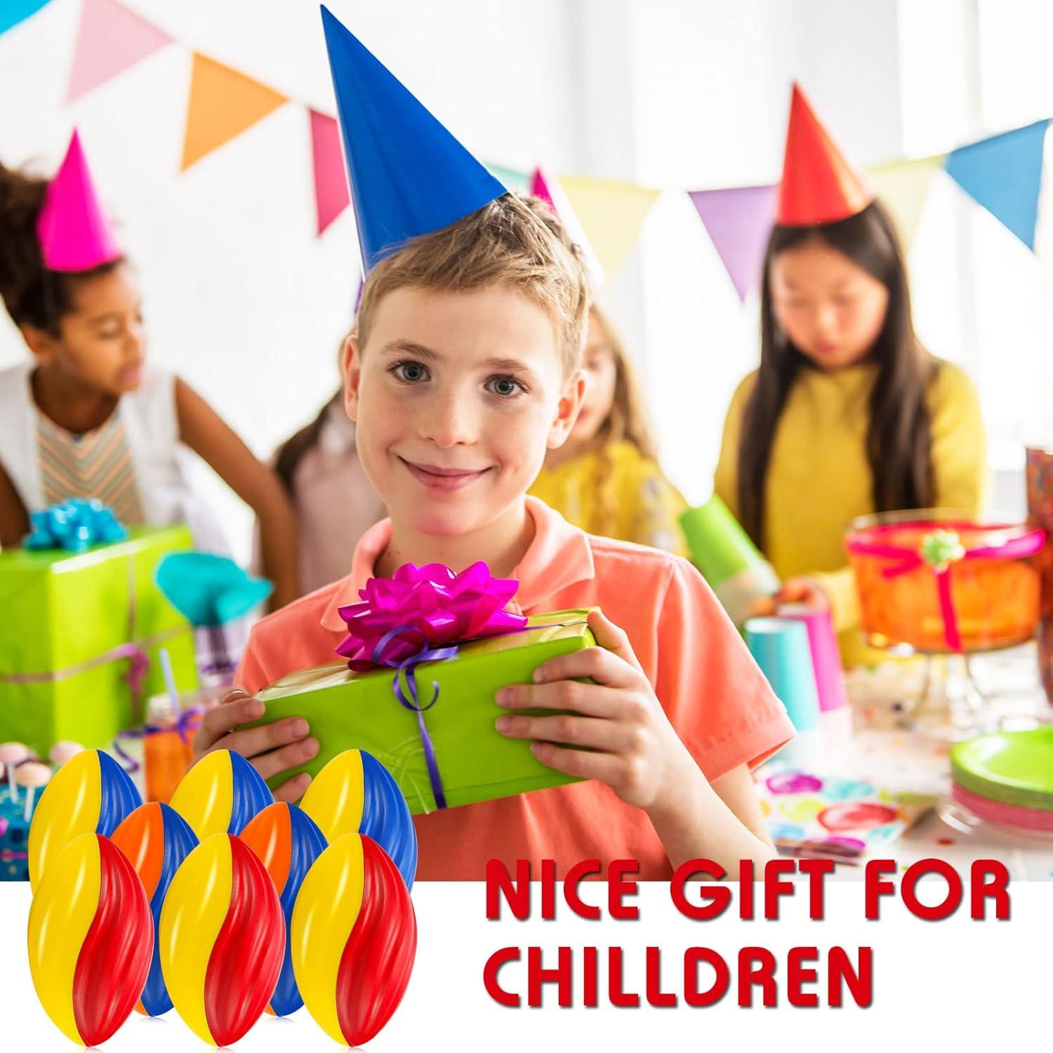 Mini Balones de Fútbol Lewtemi 8 Pcs Espuma Suave 12,7 cm