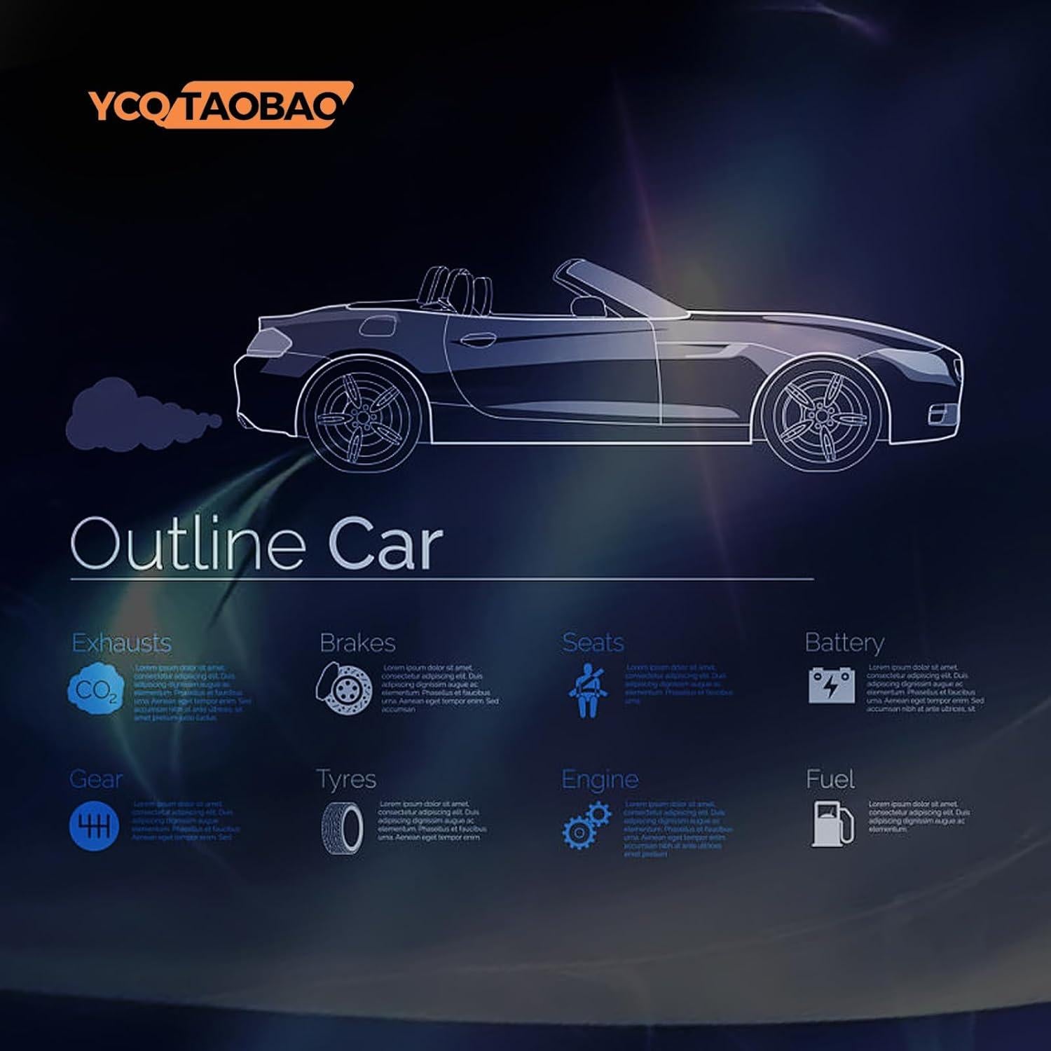 Soporte de Transmisión Automática Trasero YCQTaoBao Compatible Toyota