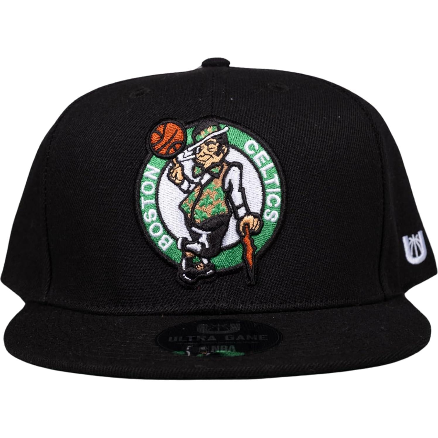 Gorro Beisbol Ultra Game NBA Negro Ajustable para Hombre