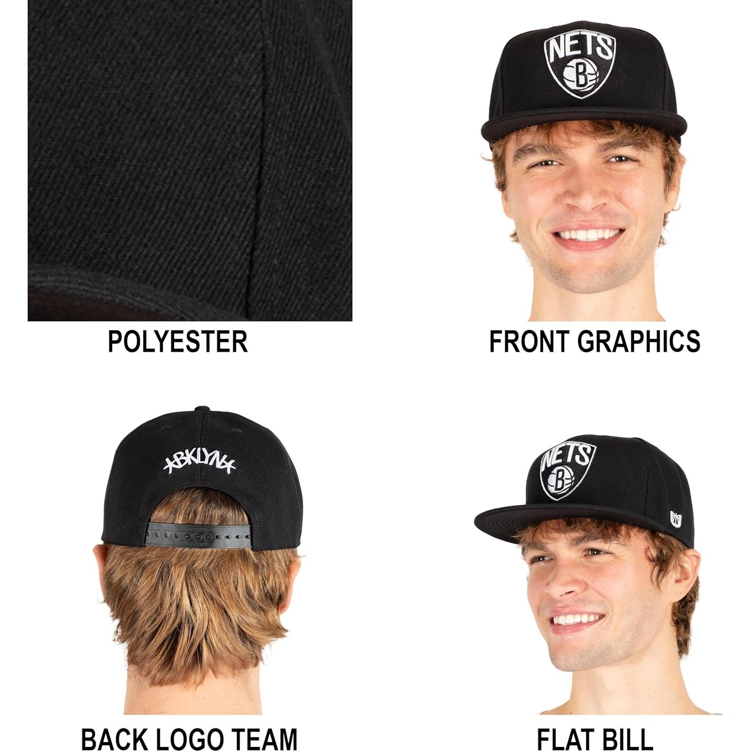 Gorro Beisbol Ultra Game NBA Negro Ajustable para Hombre