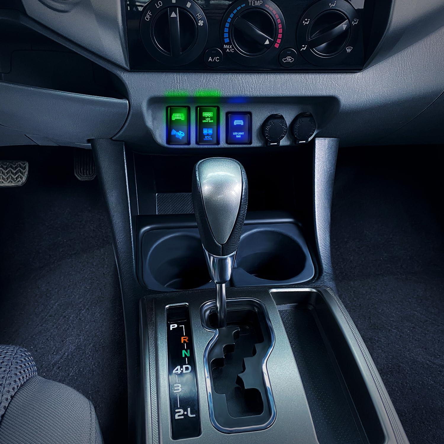 Interruptor Doble Botón Nilight para Luz LED 12V Toyota