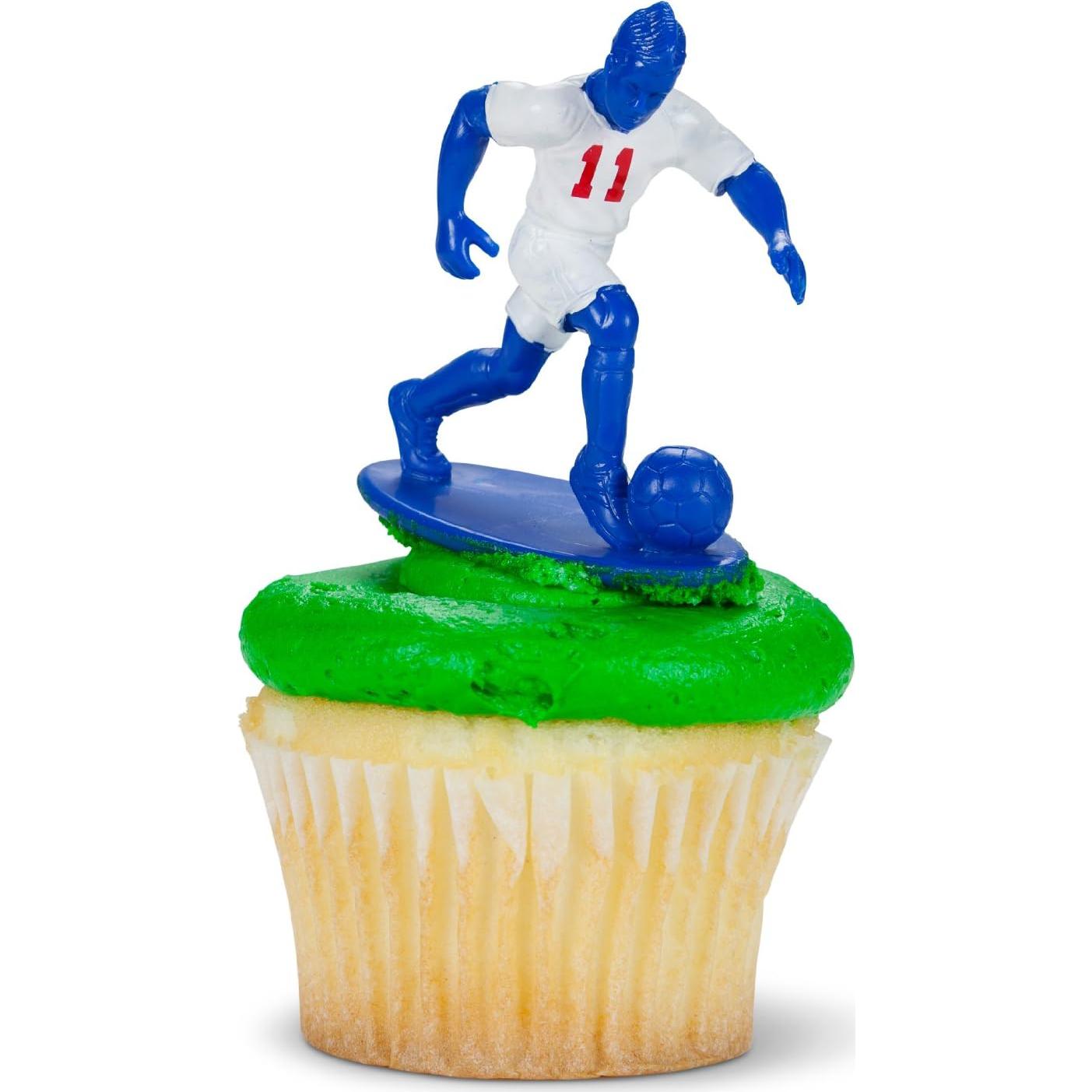 Kaskey Kids Chicos de Fútbol Azul/Amarillo - 27 Piezas