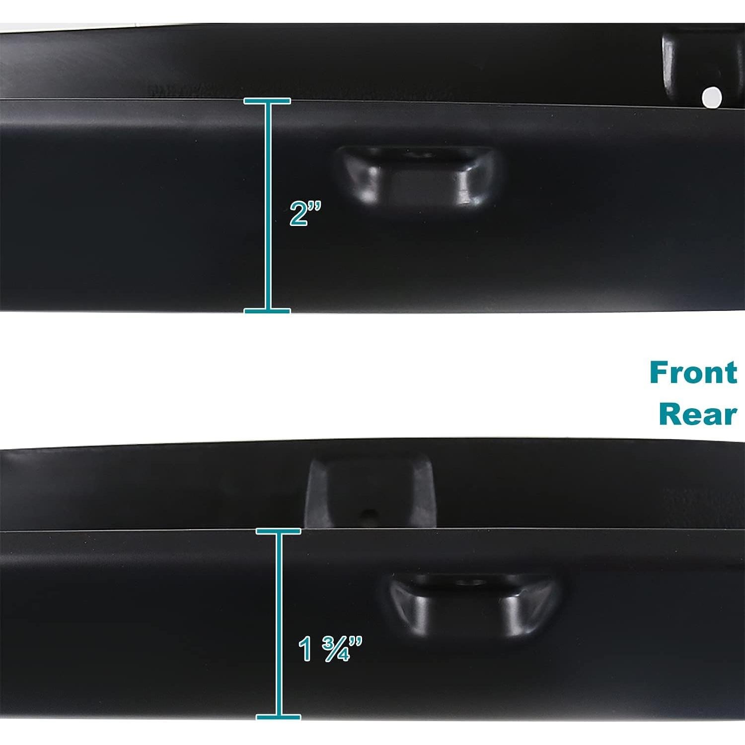 Spec-D Tuning Kit Estilo Pocket Remaches Negros Toyota Tundra 2014-2021