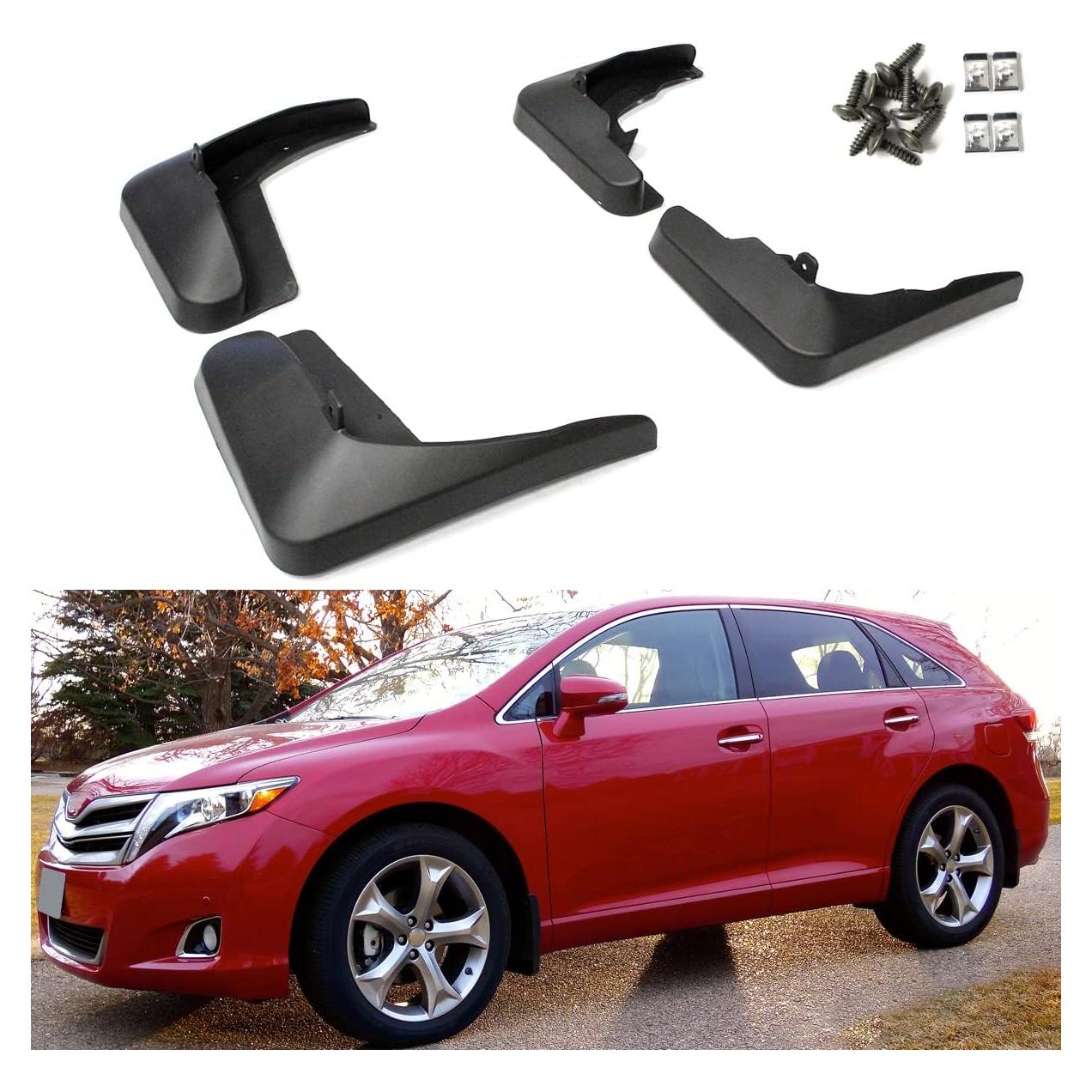 Juego de Guardabarros Delanteros y Traseros Cuztom Tuning Toyota Venza 2008-2016