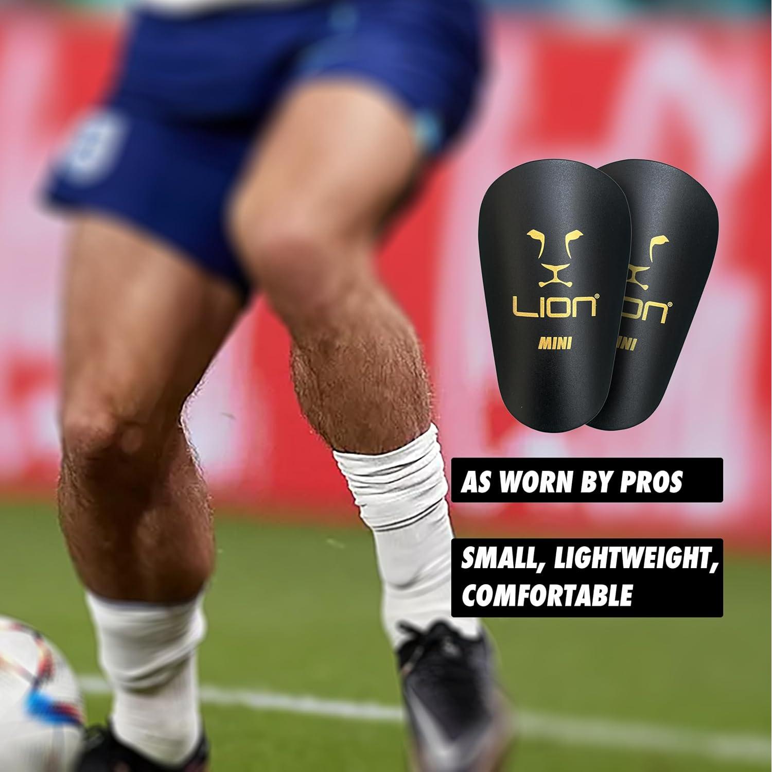 Espinilleras Ultra Mini Lion Sportswear - Livianas y Compactas