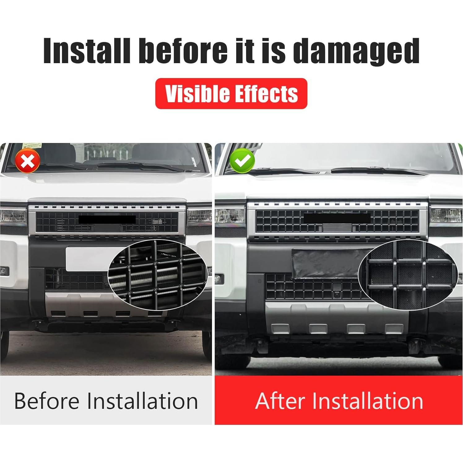 Pantalla de Insectos SFWAYA para Parrilla Frontal Toyota LC250 2024-2025