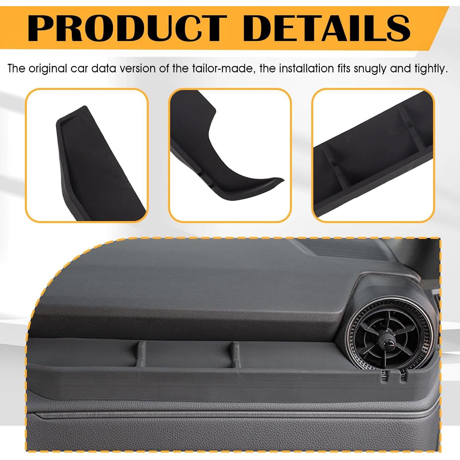 Organizador de Tablero de Silicona KAHCOP para Toyota Land Cruiser 250 2024-2025