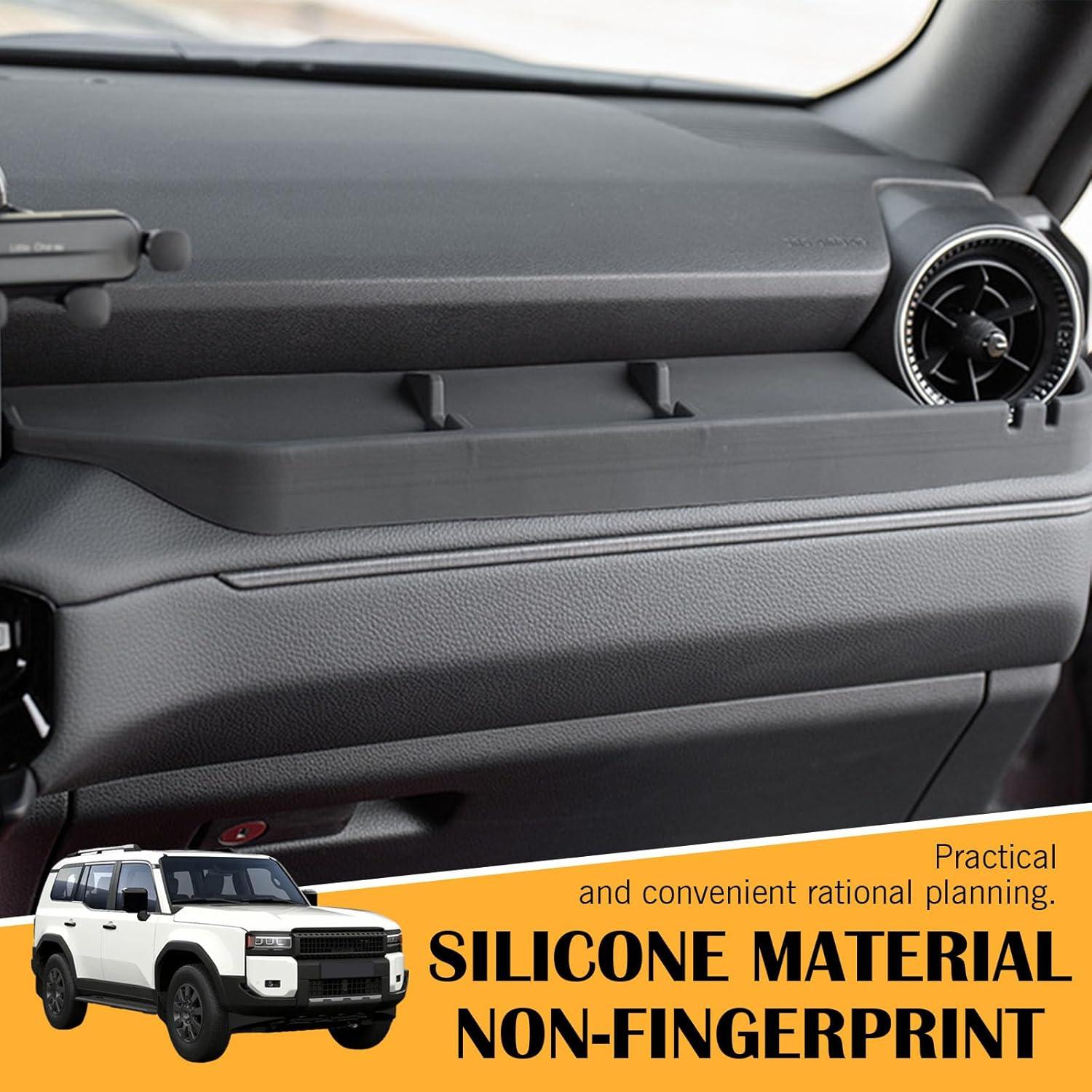 Organizador de Tablero de Silicona KAHCOP para Toyota Land Cruiser 250 2024-2025