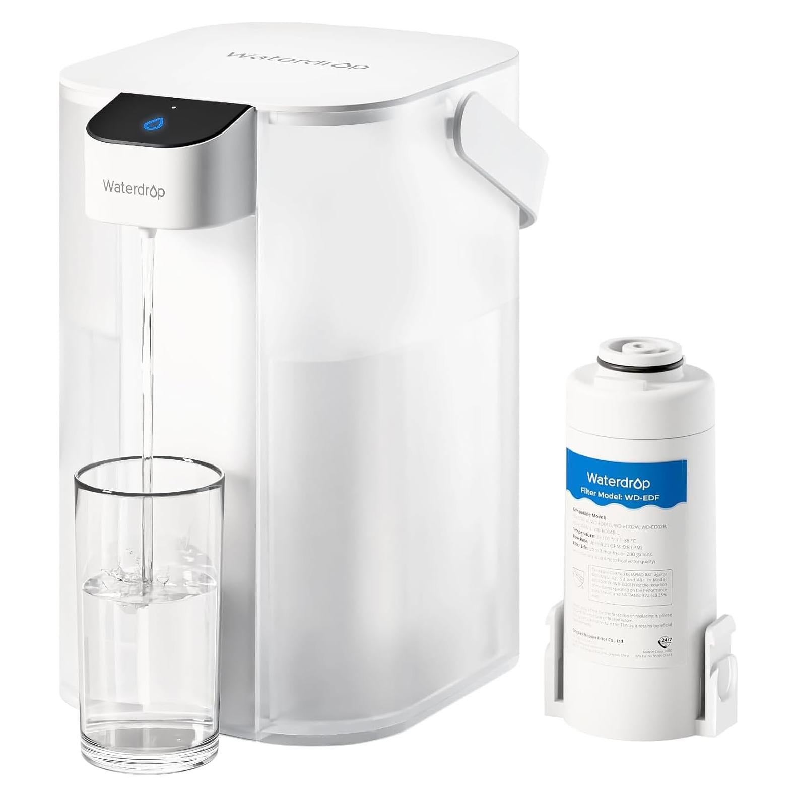 Jarra Filtro Agua Eléctrica Waterdrop 3.5L 15 Tazas