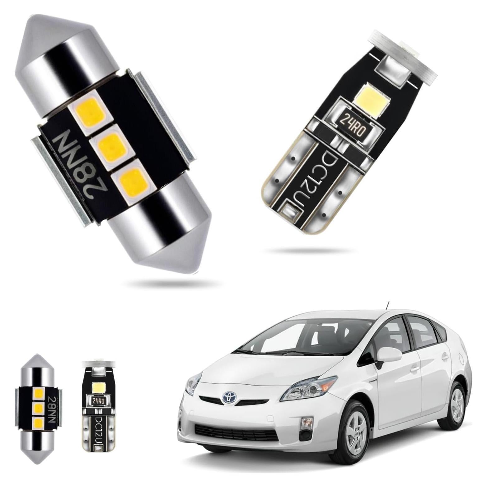 Kit de 10 Bombillas LED Interior EASY EAGLE para Toyota Prius 2010-2015