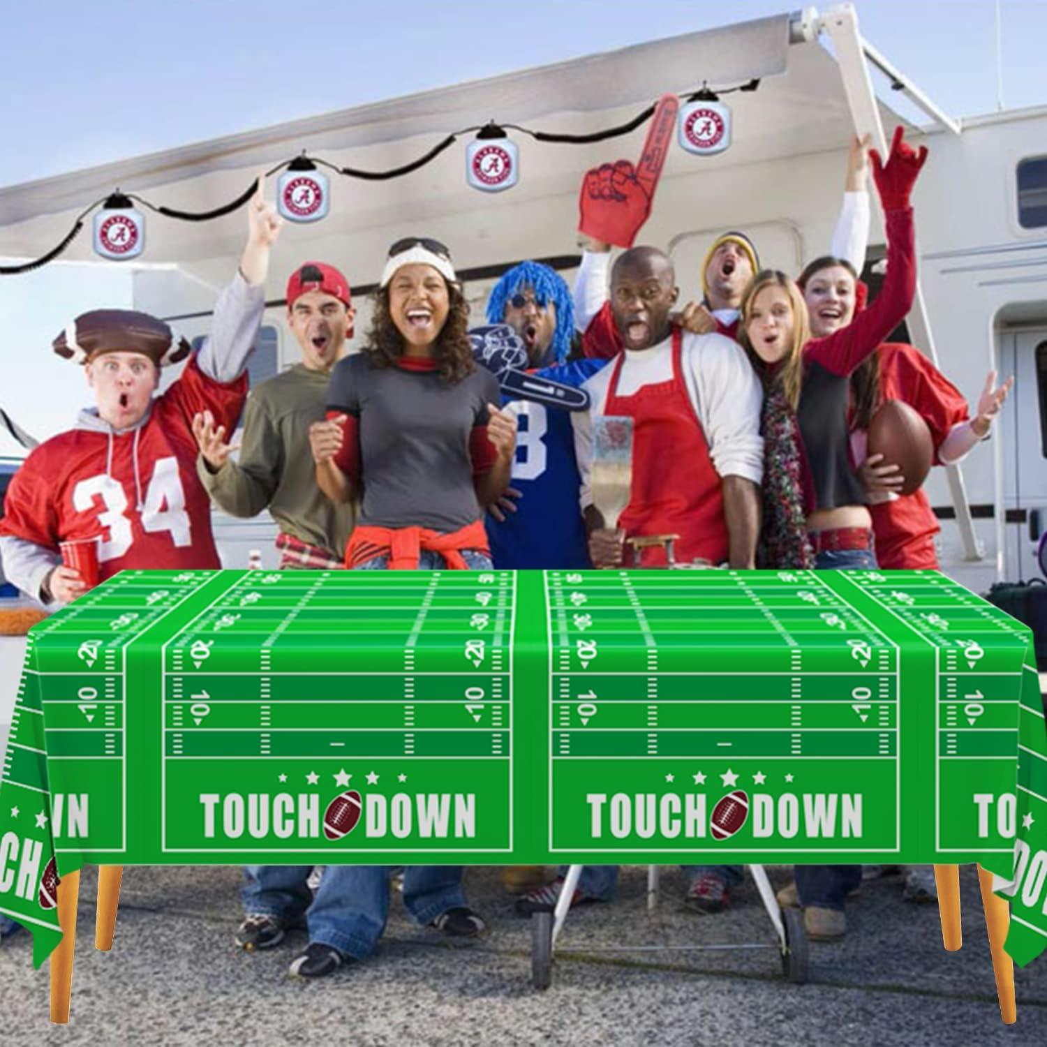 Mantel desechable Gatherfun 137x274 cm fútbol Touchdown