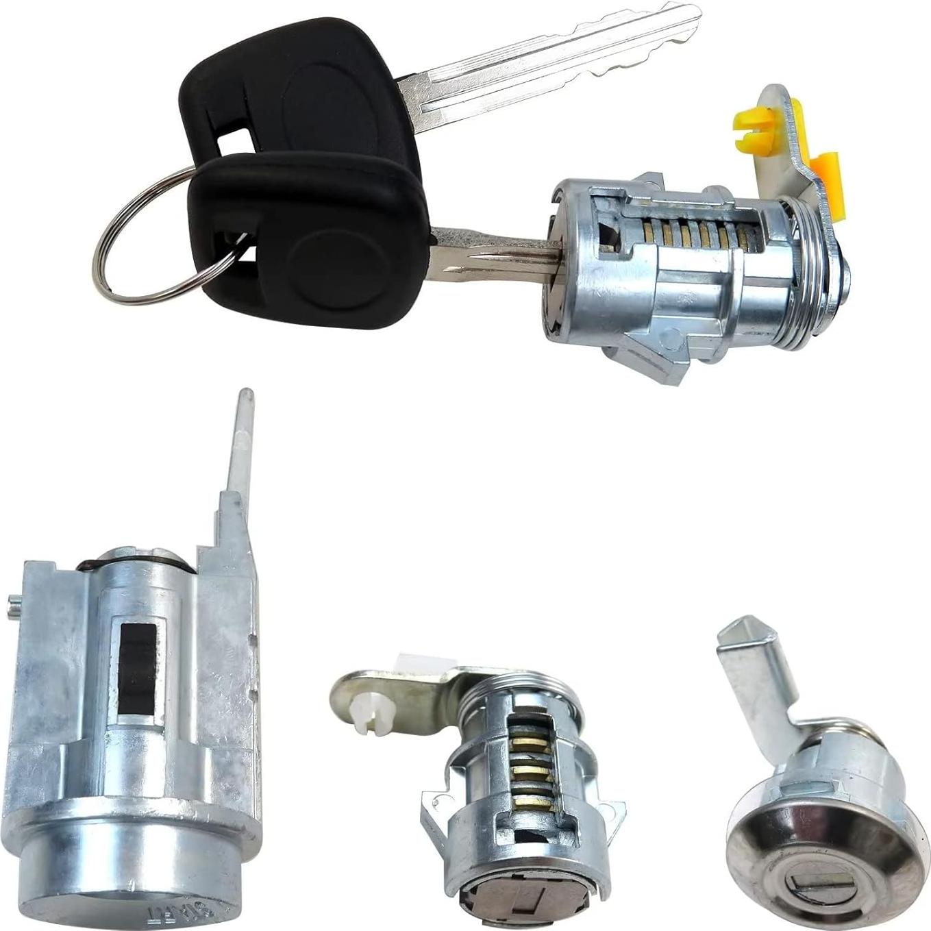 Juego de Cerradura de Puerta y Cilindro Toyota Hilux 1988-1997