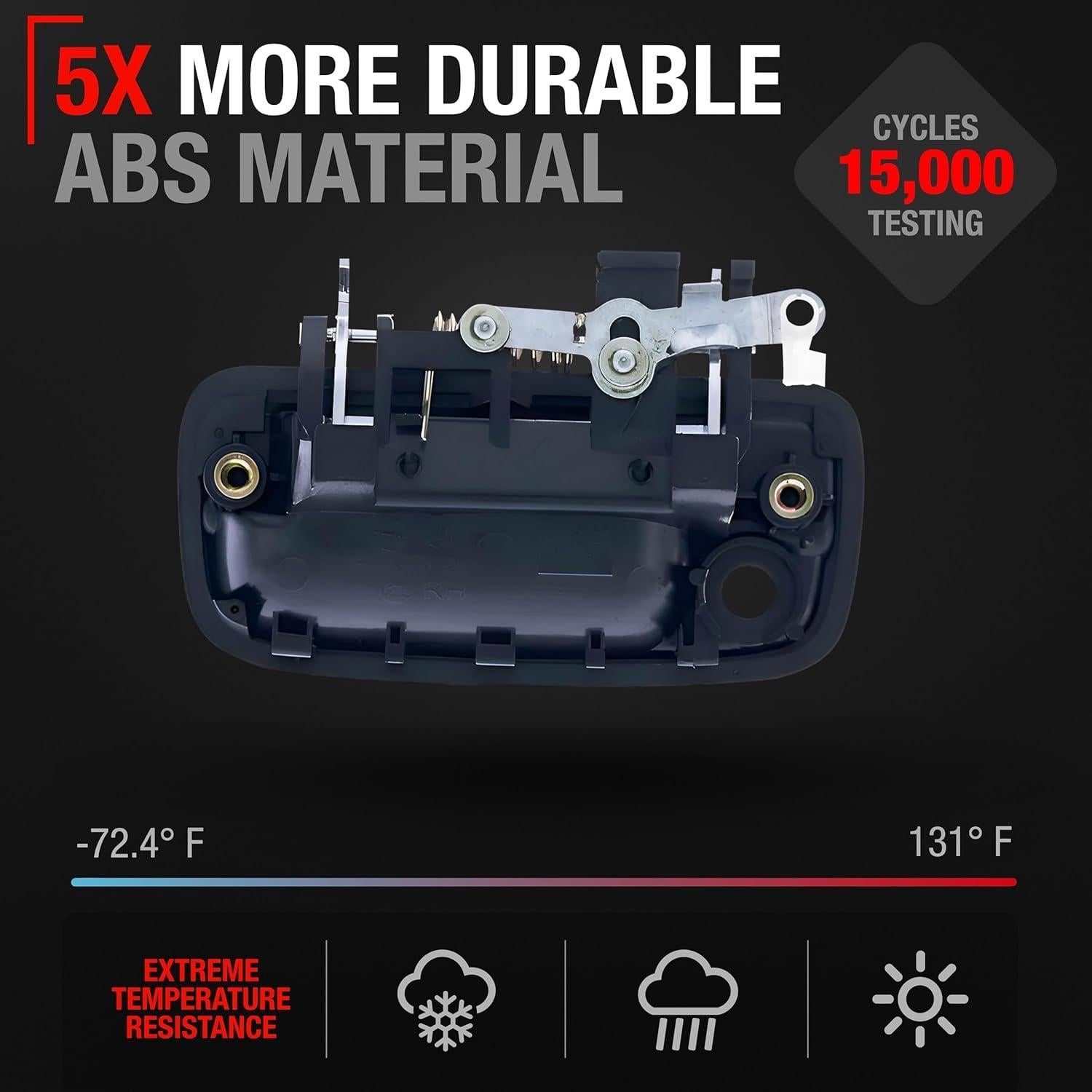 Manija de puerta delantera pasajero Toyota Tacoma Hilux T1A