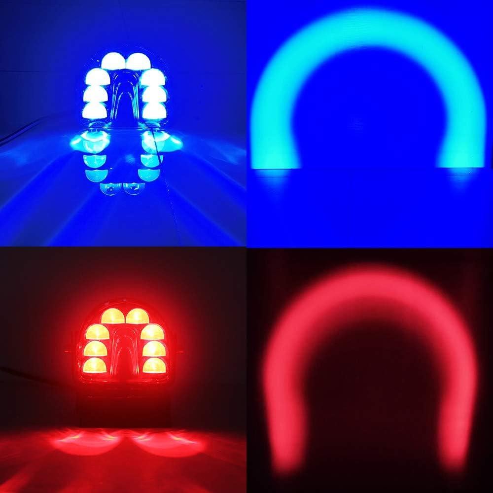 Lámpara de Seguridad LED Fuguang FG-7009D-20-B 20W Azul