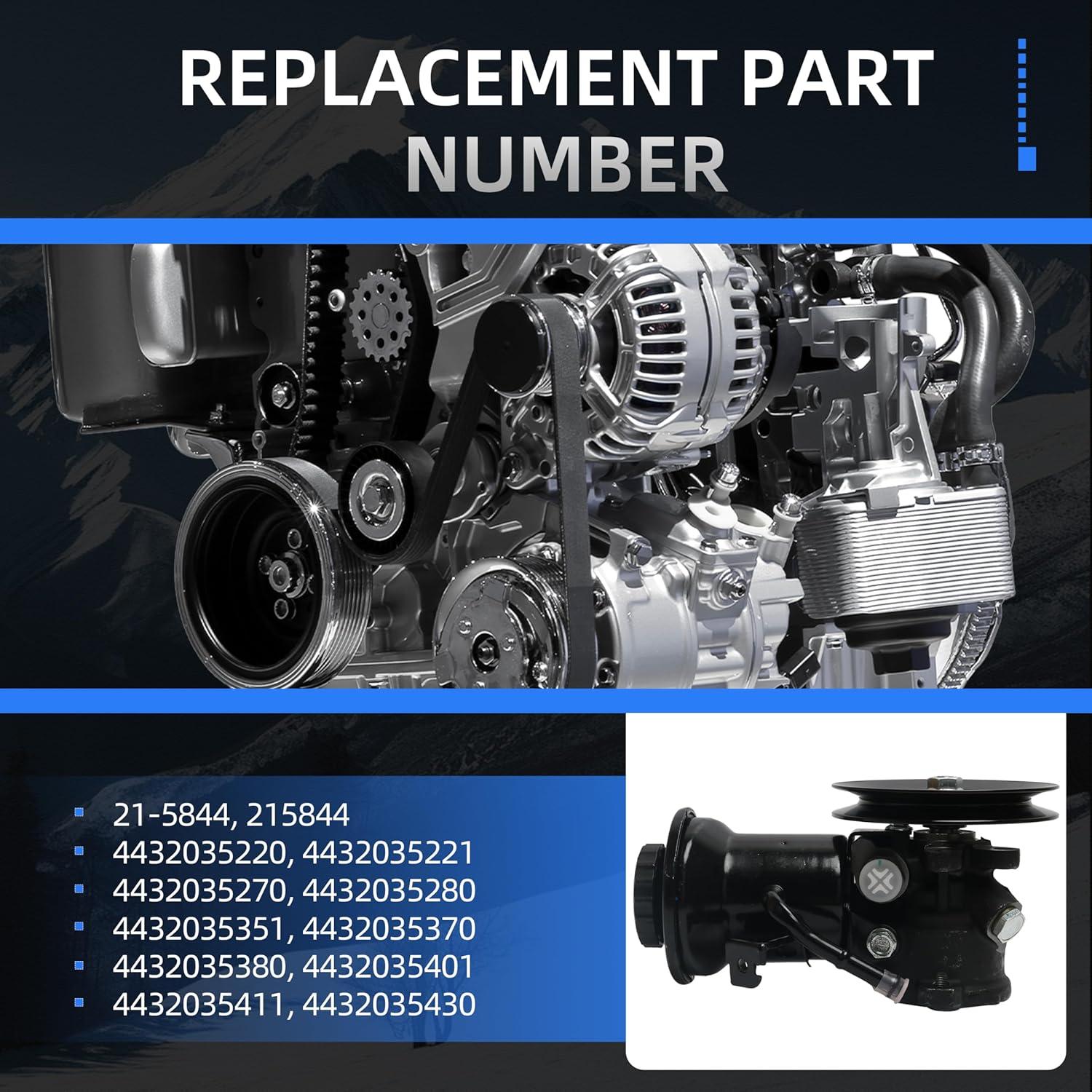 Bomba de dirección asistida Loautong 21-5844 para Toyota