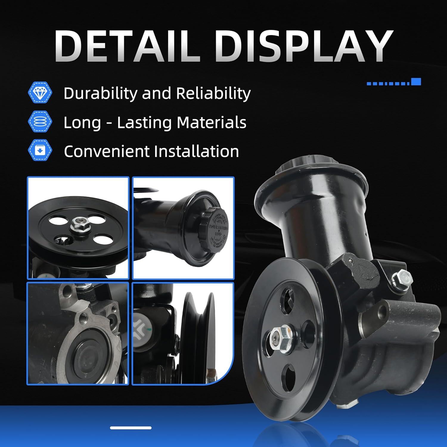 Bomba de dirección asistida Loautong 21-5844 para Toyota