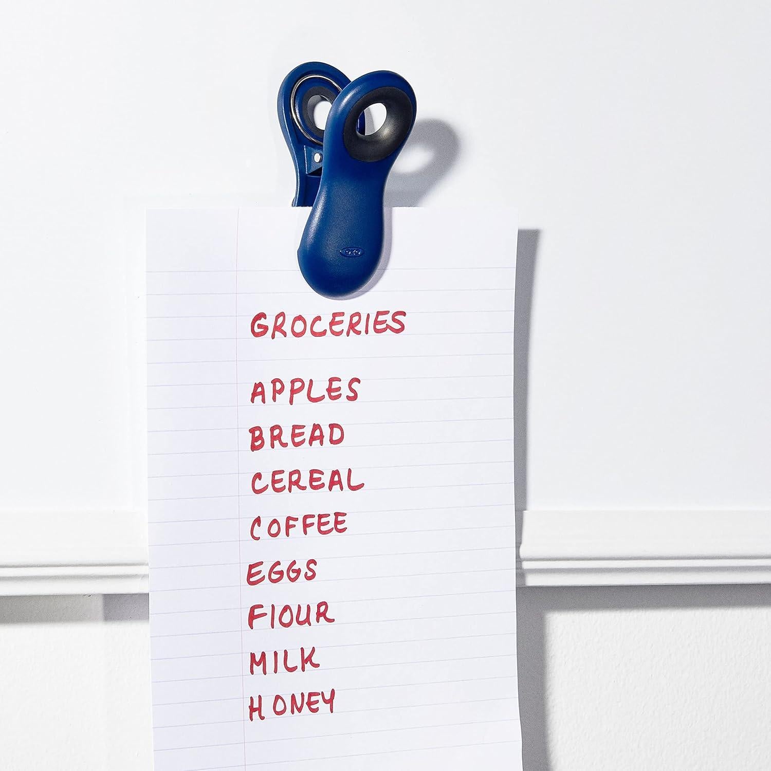 Clips Magnéticos Multiusos OXO - 4 Piezas, Antideslizantes