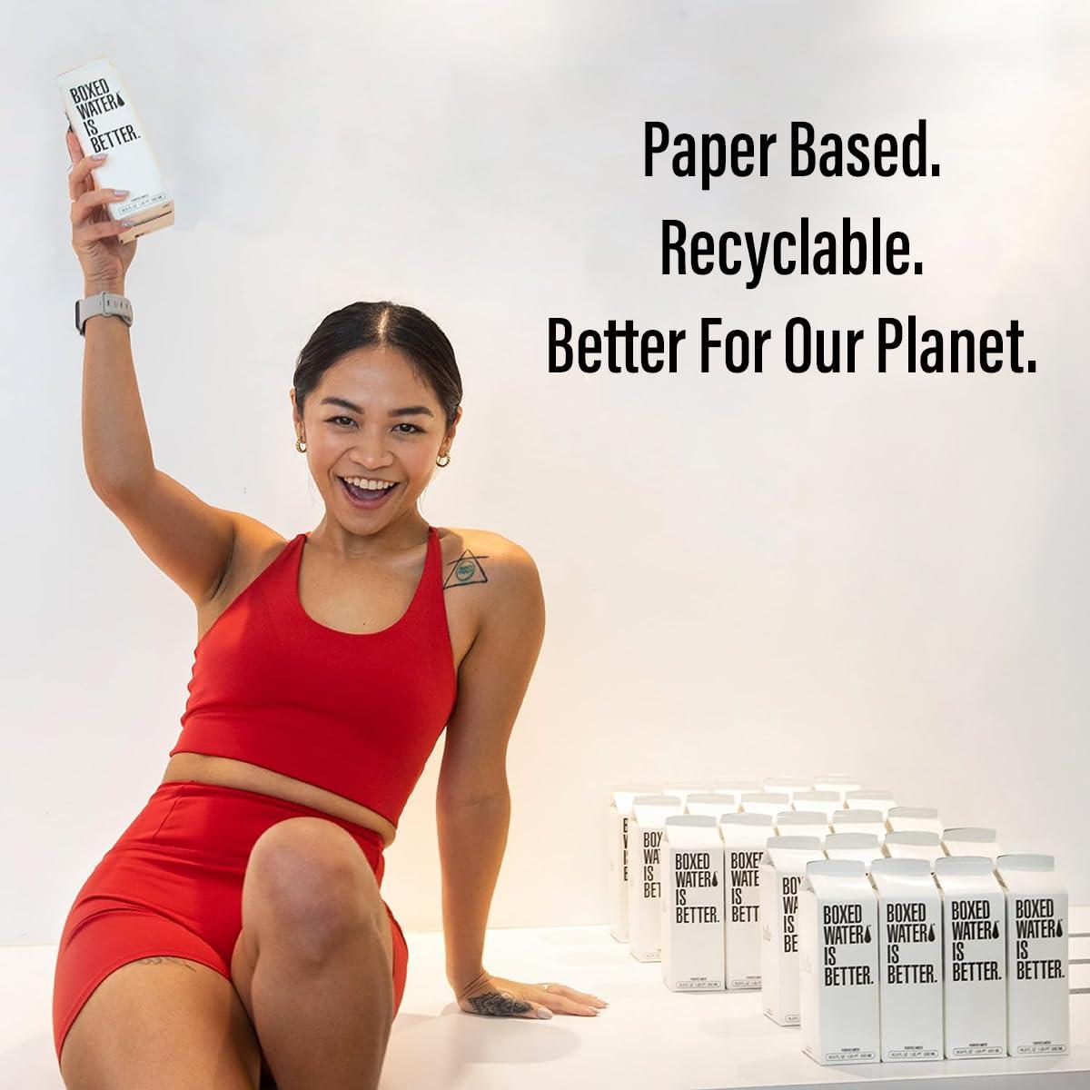 Agua Purificada Boxed Water 24 Paquete 100% Reciclable