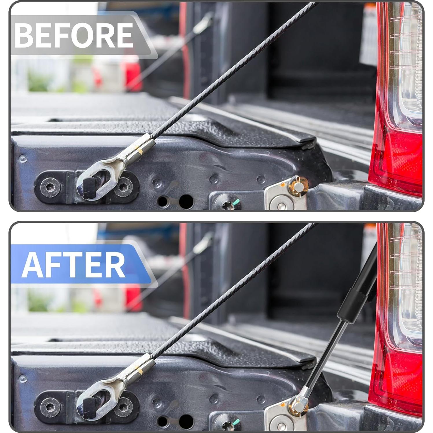 Soportes de Elevación de Puerta Trasera TUCKBOLD Toyota Hilux 2015-2021