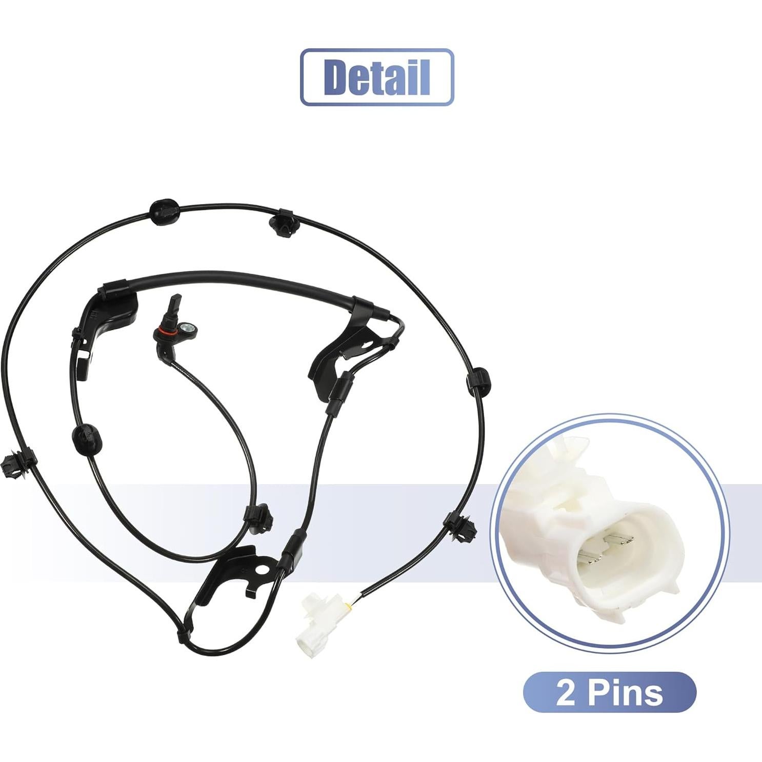 Sensor de Velocidad ABS uxcell para Toyota Hilux 2015-2022