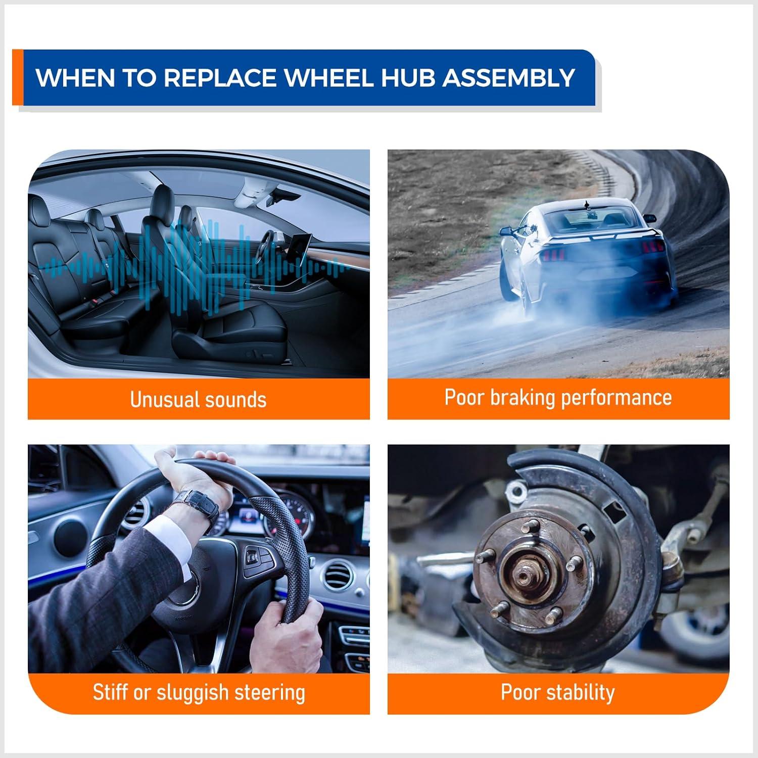 Ensamblaje Rodamiento Cubo Rueda Delantera 2WD MACEL 515040