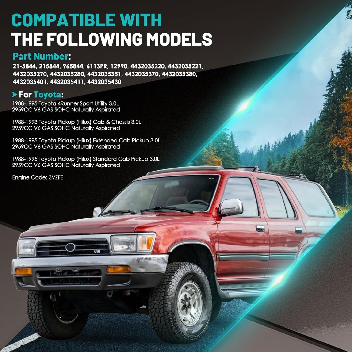 Bomba de dirección asistida Farrme 21-5844 con reservorio Toyota