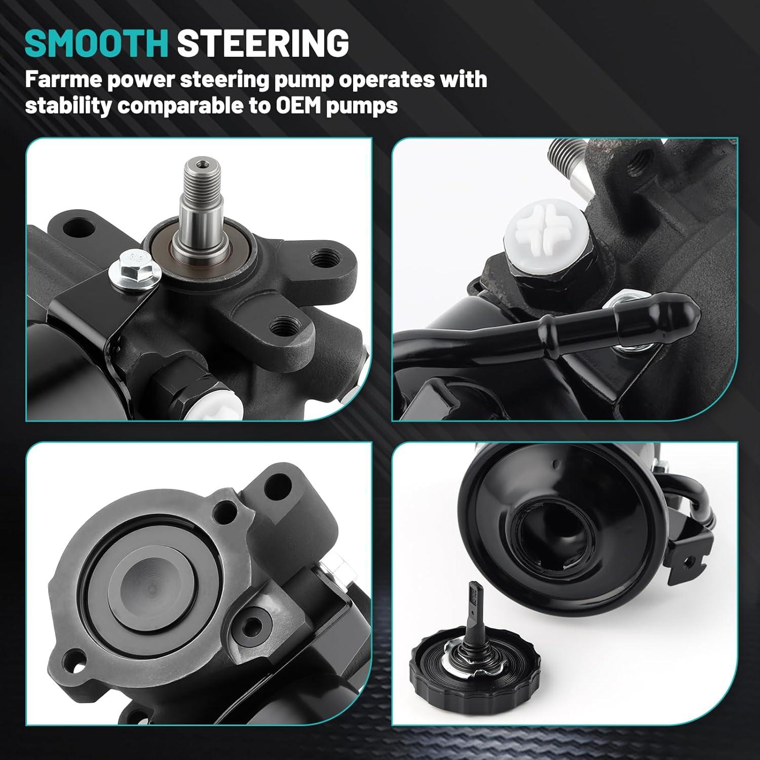 Bomba de dirección asistida Farrme 21-5844 con reservorio Toyota