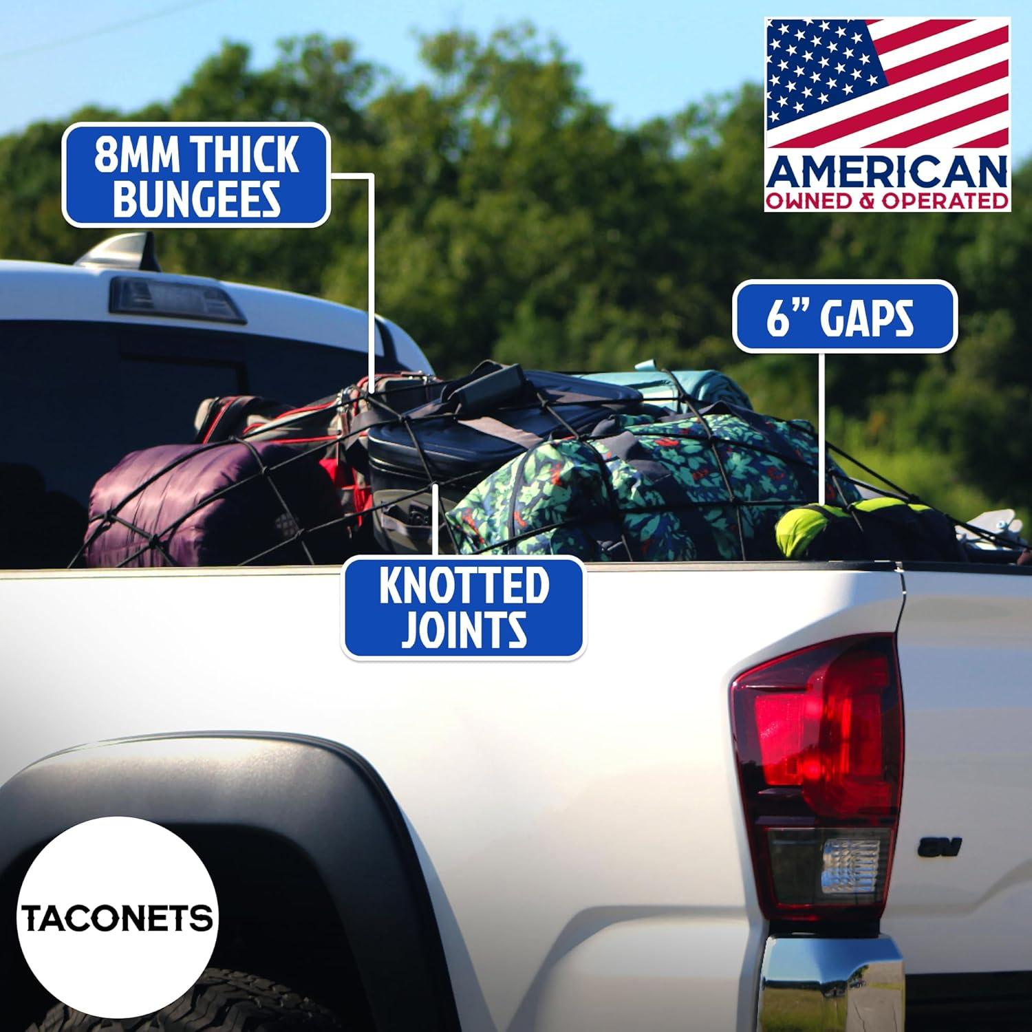 Red de Carga Bungee TacoNets para Toyota Tundra 2007-2024