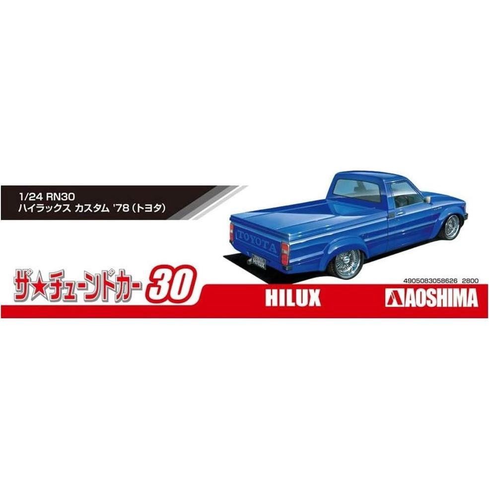 Kit de Modelo Aoshima Toyota Hilux Custom '78 1:24