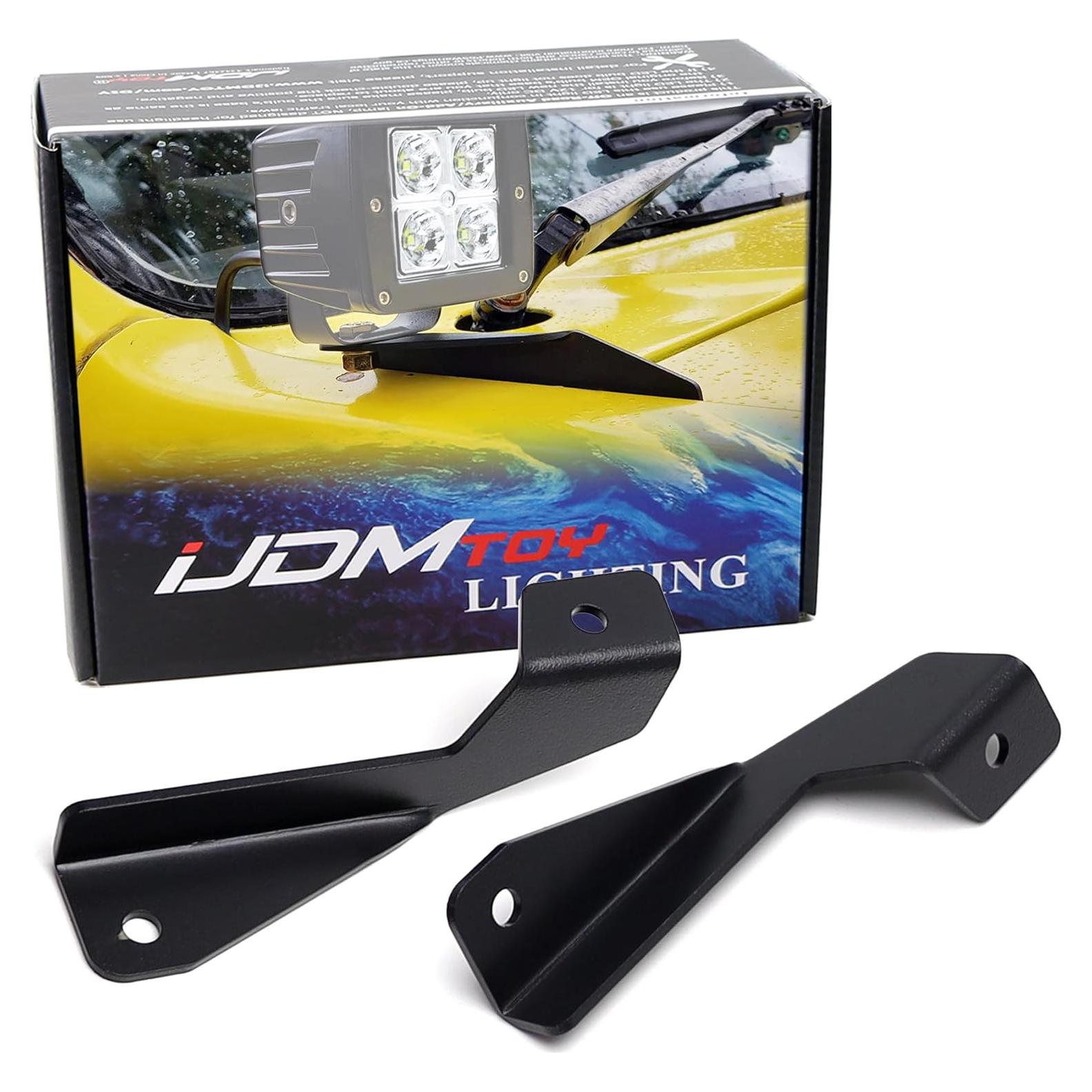 Soportes de Montaje Bajo Perfil iJDMTOY para Luz LED Toyota 4Runner