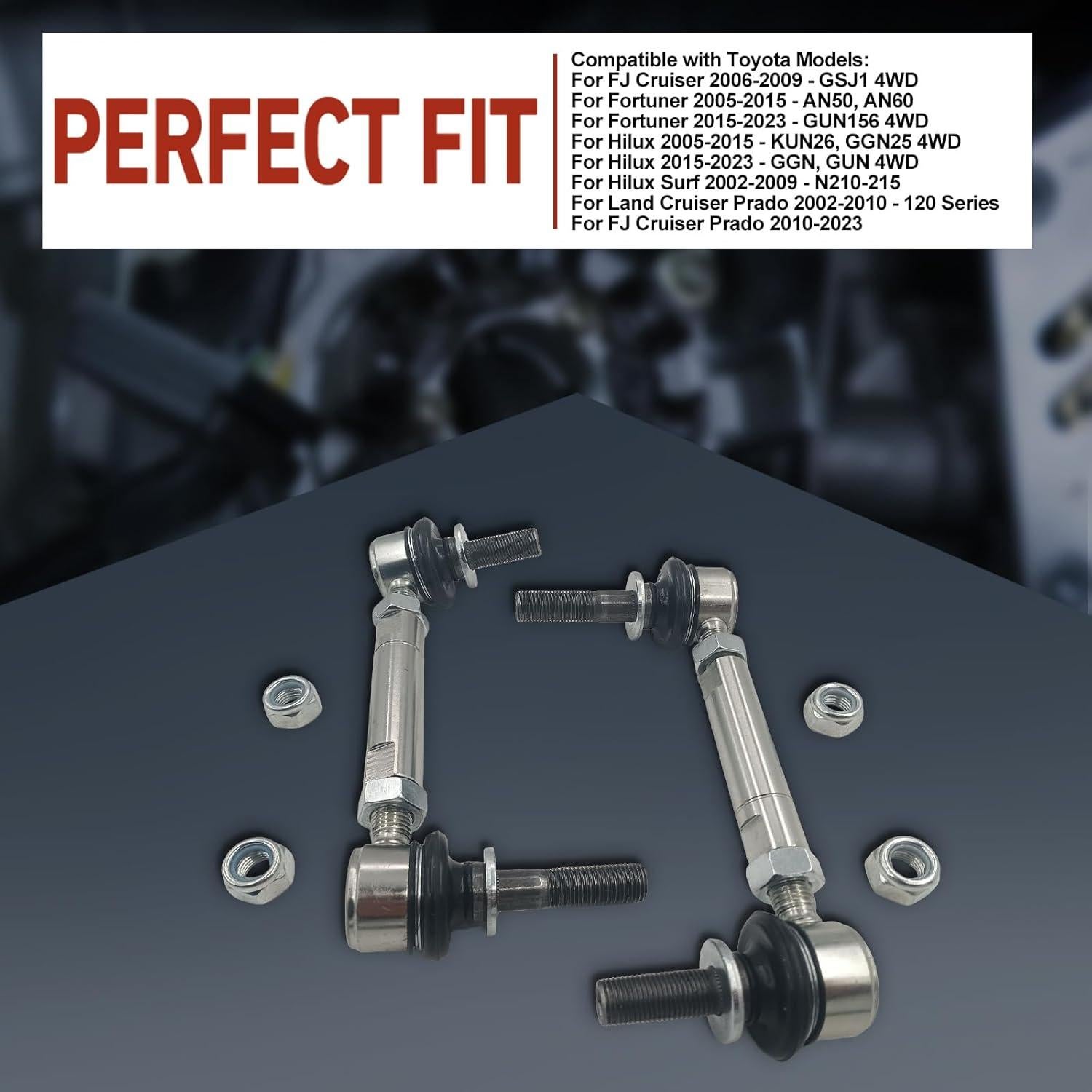 Kit de Enlace de Barra Estabilizadora Frontal REVOTUNE 1,10 kg