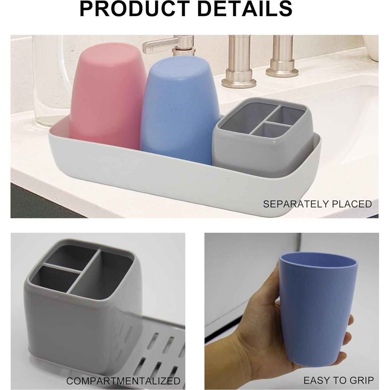 Soporte para Cepillos de Dientes Boershun - Juego Infantil Antideslizante