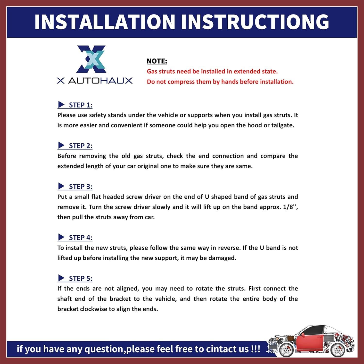 Soporte de Elevación para Puerta Trasera Toyota Hilux 2015-2023