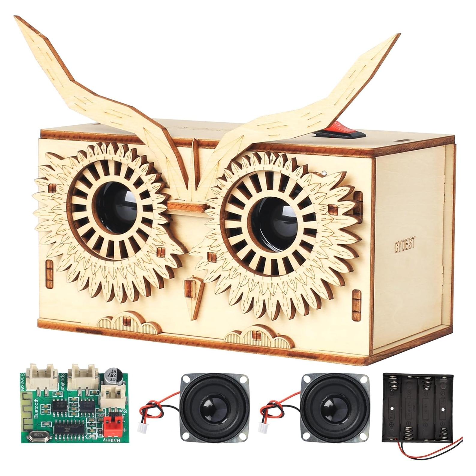 Kit de altavoz Bluetooth DIY LI WEI 14cm para niños 8-14 años