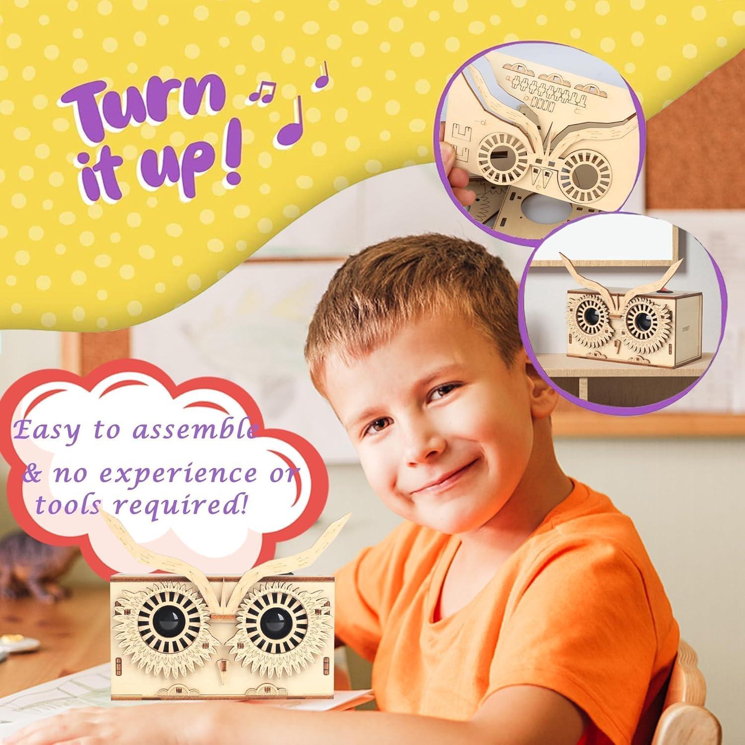 Kit de altavoz Bluetooth DIY LI WEI 14cm para niños 8-14 años