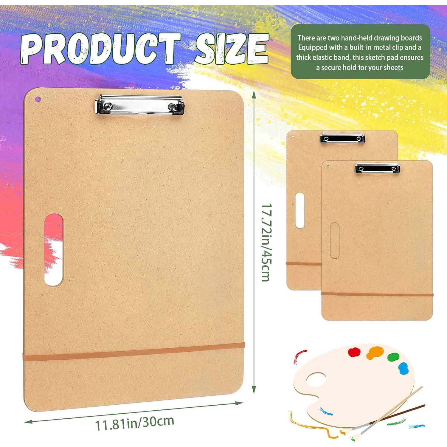 Tablero de Dibujo Portátil TKOnline 43.2x33 cm con Clip