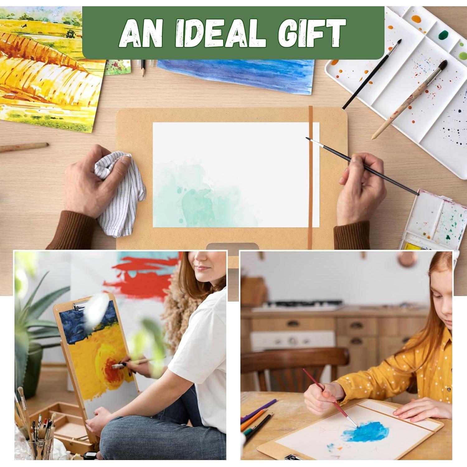 Tablero de Dibujo Portátil TKOnline 43.2x33 cm con Clip