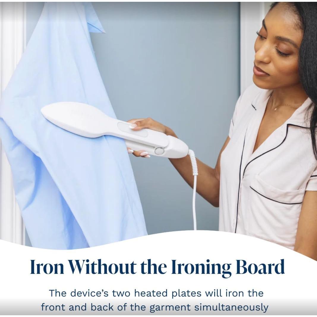 Plancha de Viaje a Vapor Nori Press 800W Azul - Sin Tabla